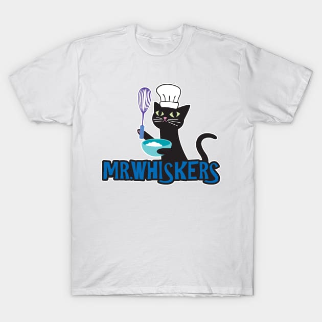 Mr. Whiskers T-Shirt by Monkopotamus